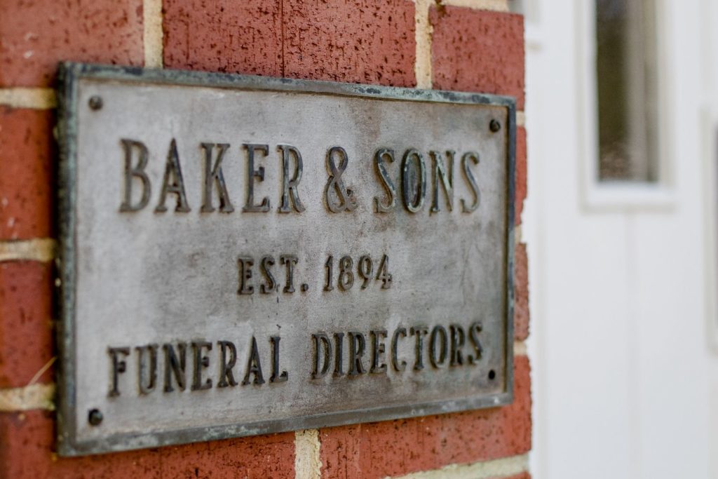Baker & Sons Sign